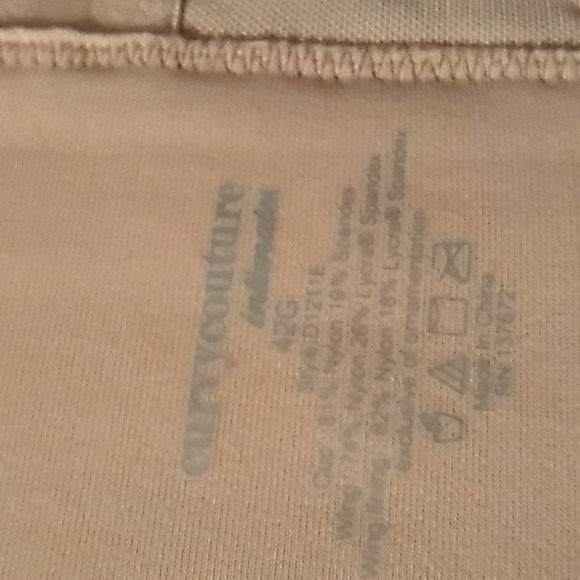 βοΈ NWOT 42G Curvy Couture Tulip Strapless Lace Push up Bra- D1211E - Picture 11 of 16